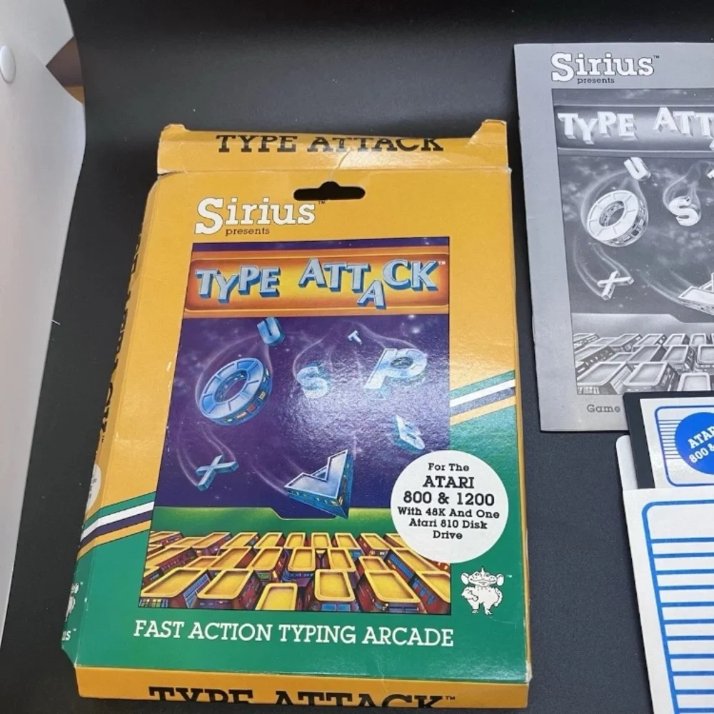 Sirius Type Attack PC Game - Yellow and Green